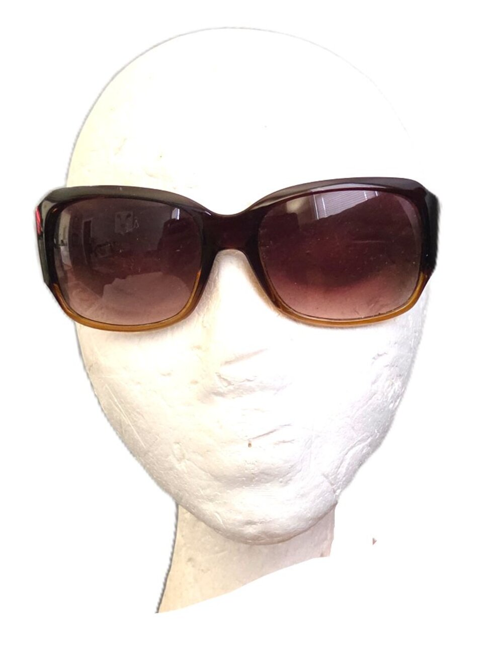 Women's Foster Grant Oversized Brown Sunglasses Tortoise Design